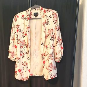 Worthington Floral Blazer, M